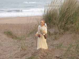 Colomban sur la plage du Guesclin