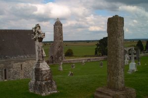 Un monastère celtique d'Irlande