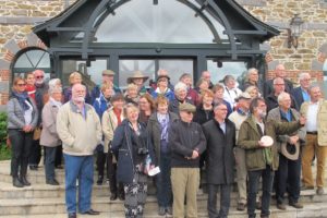 Le groupe américain à la mairie de St-Coulomb